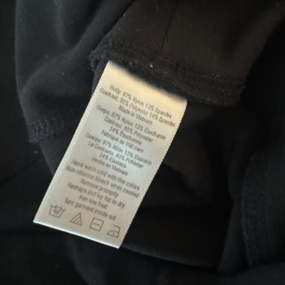 Alo Yoga Black Moto Textured Leggings Women's Size Small - Picture 3 of 7